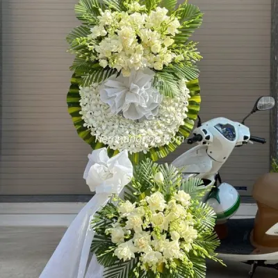 CB22 Condolence Flower Shelf