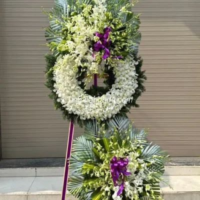 CB24 Condolence Flower Shelf