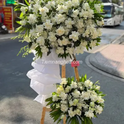 CB26 Condolence Flower Shelf