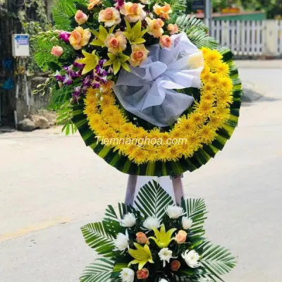 Condolence Flower Shelf CB37