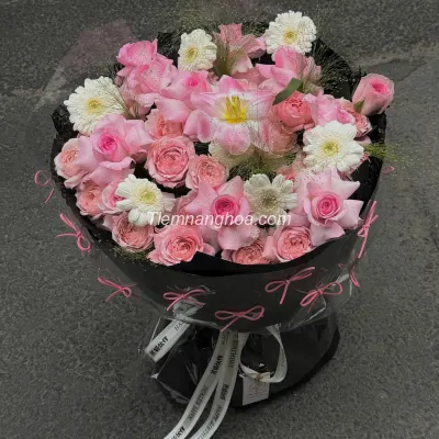 Pastel Blush Royale bouquet HB183