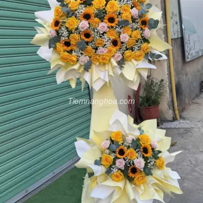 KT45 opening flower shelf