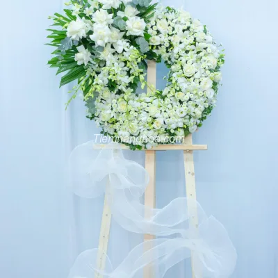 Condolence flower shelf CB09