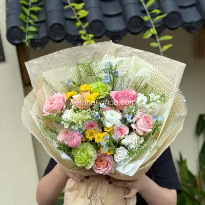 Gentle Morning Flower Bouquet HB210