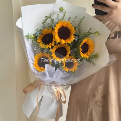 Bó hoa Hướng Dương May mắn HB214