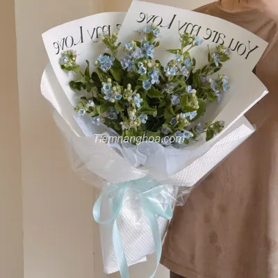Bó hoa sao xanh tinh tế HB221