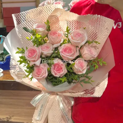 Bó hoa Ohara hồng hàn quốc HB239