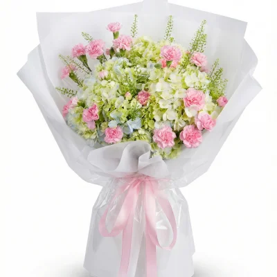 First Sight Hydrangea Bouquet HB280