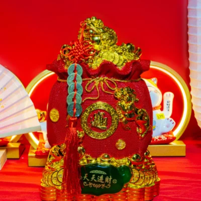 Túi Tiền Chiêu Tài Tấn Bảo - Đỏ