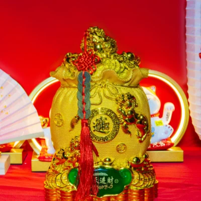 Túi Tiền Chiêu Tài Tấn Bảo - Vàng
