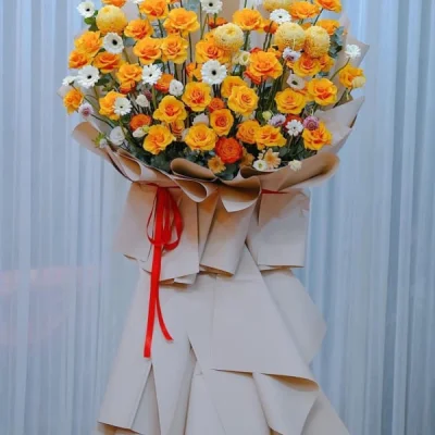 Kệ hoa khai trương phú quý KT16