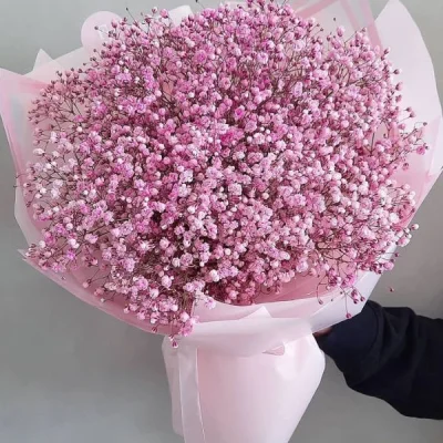 Purple Pink Baby Flower Bouquet HB130