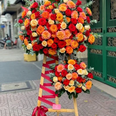 Kệ Hoa Khai Trương KT23