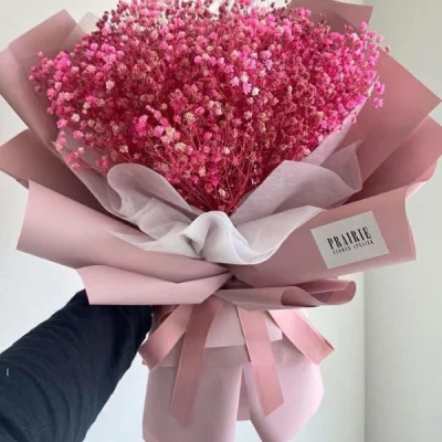 Lovely Pink Baby Flower Bouquet HB148