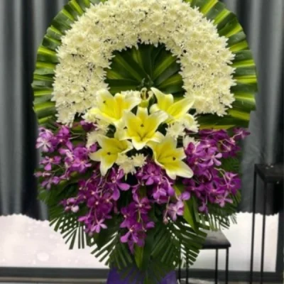 Kệ Hoa Chia Buồn CB30