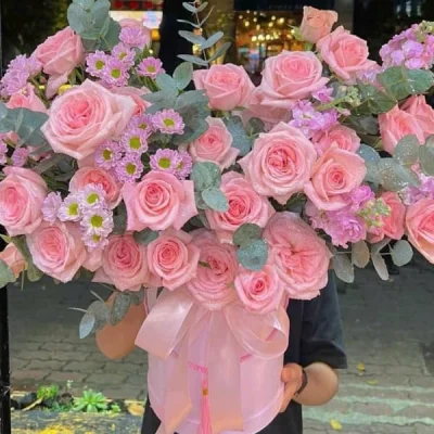 Hộp hoa hồng tình yêu HH20