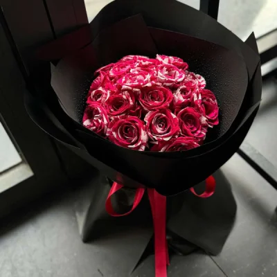 Bó hoa hồng đỏ kẹo HB200