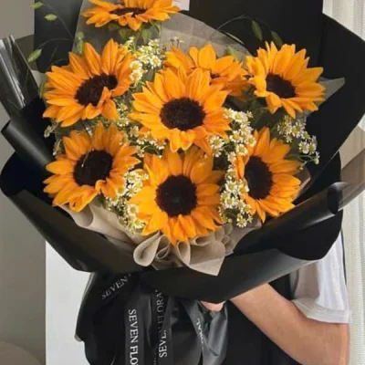 Luxurious sunflower bouquet HB230