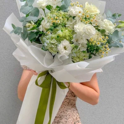 Bó hoa Cẩm tú cầu Xanh Ngát HB188